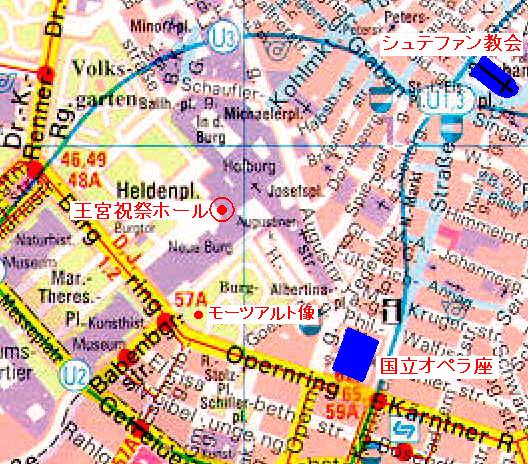 王宮祝祭ホール/同セレモニーホール地図