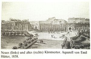 ウィーン環状城壁のケルンテン門