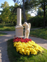 聖マルクス墓地に置かれた現在のモーツアルト墓石